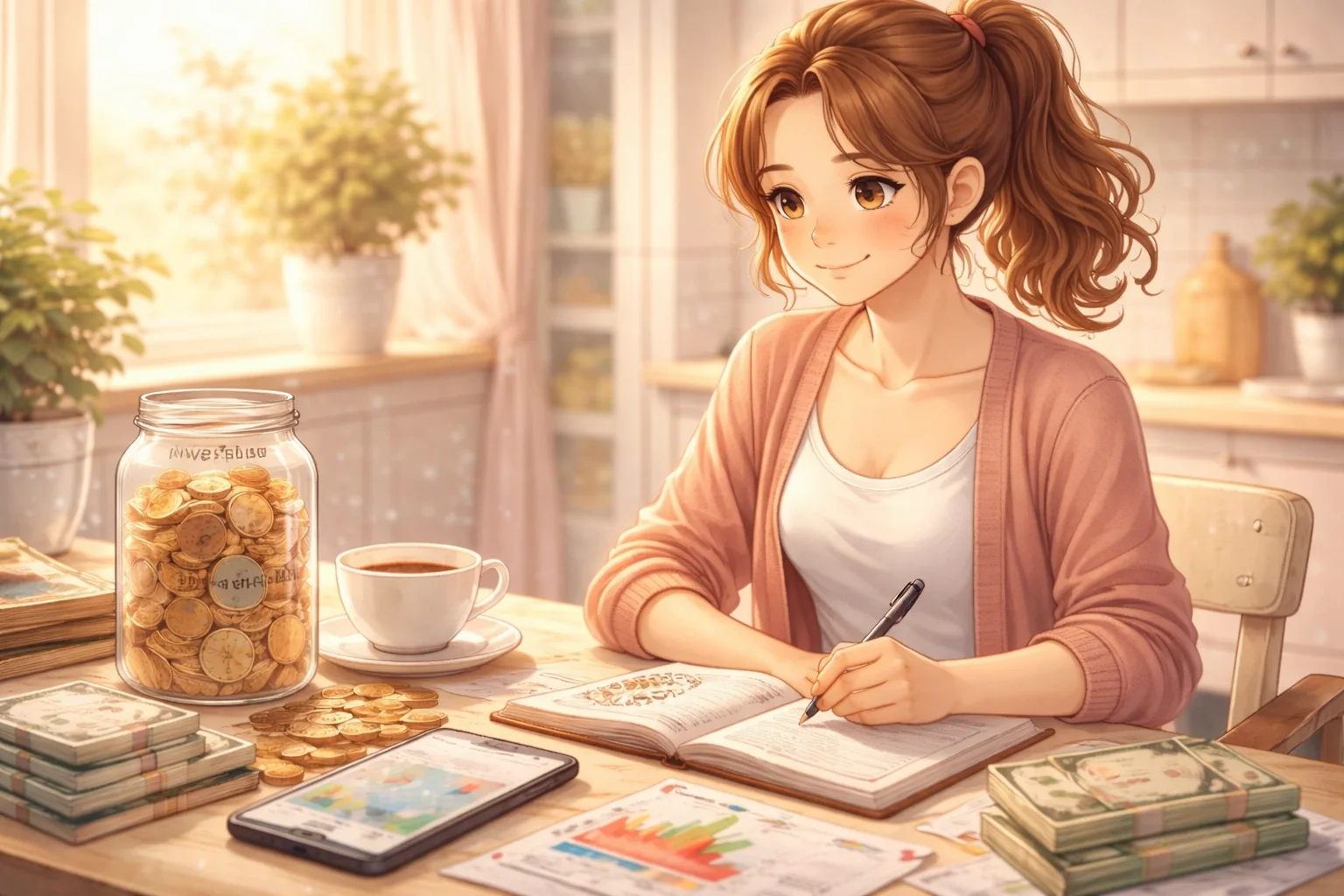 Jak ušetřit peníze v domácnosti? Finanční detox a investování pro ženy (beze stresu)