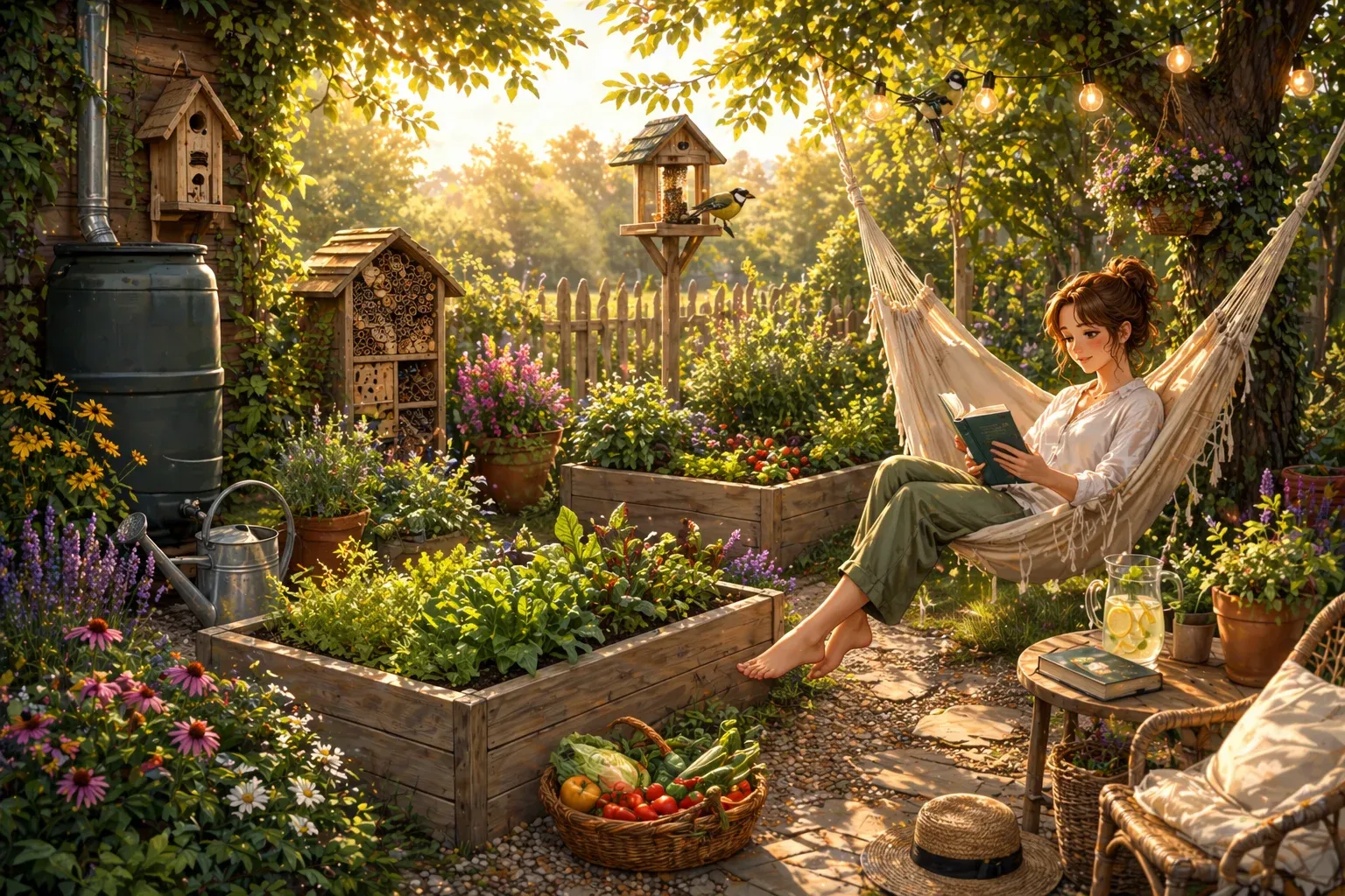 Přírodní zahrada: Jak mít u domu ráj a neuhnat si u toho kýlu?