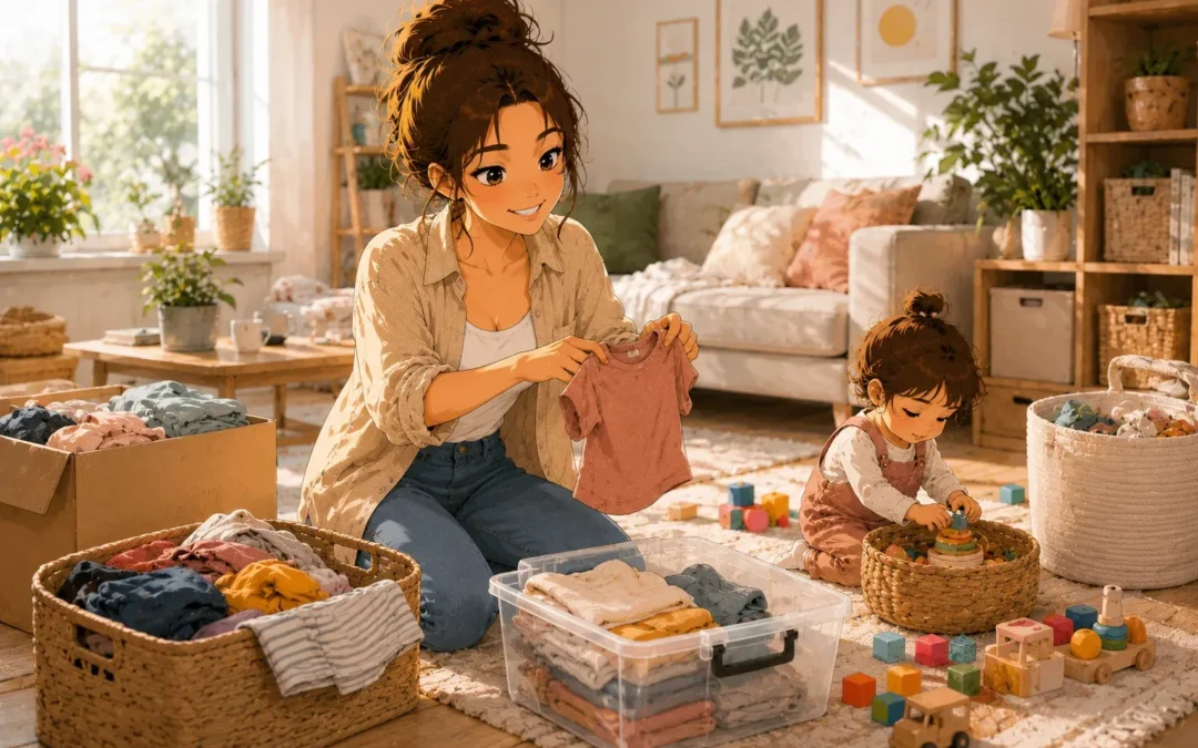 Jak na jarní úklid domácnosti? Marie Kondo je v bytě s batoletem cesta do blázince